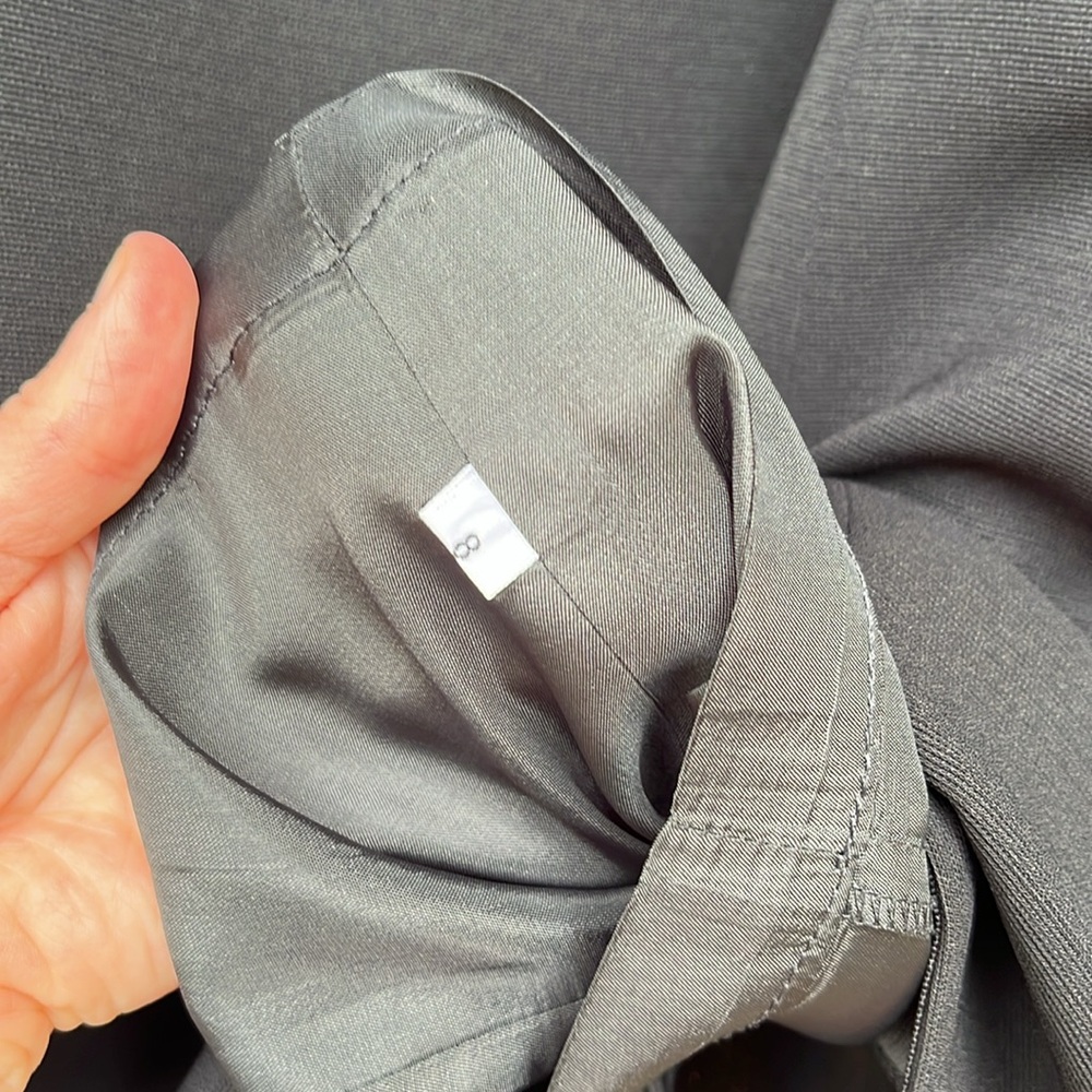 Donna Karan Black Cocktail Dress (LBD), Size 8 - Picture 5 of 10